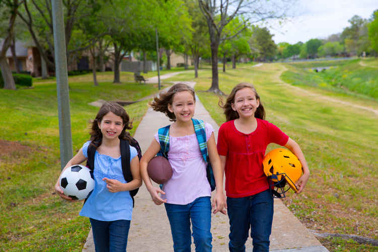 Physical activity in children and teenagers