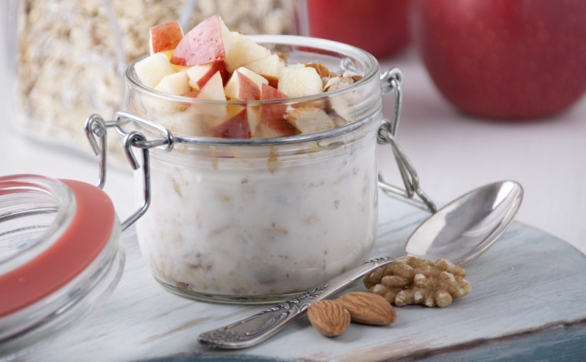 Bircher muesli with apples