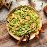 prawn pesto pasta